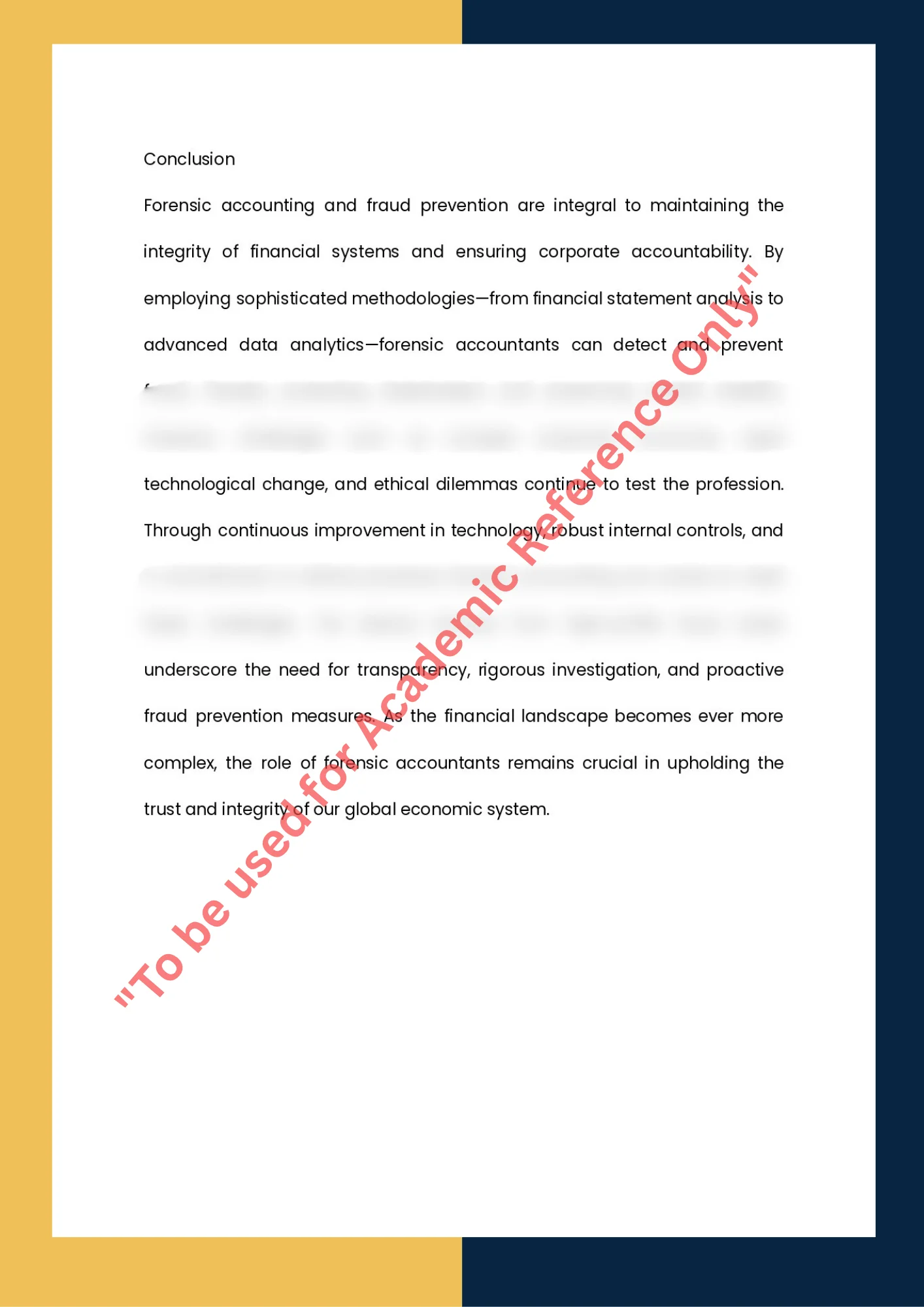 Assignment Sample Of Subject CCT 112-Forensic Accounting and Fraud Prevention 9